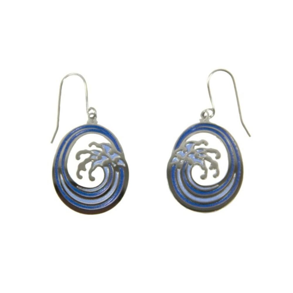 National Gallery Silver Sold Out Hokusai: The Great Wave, Earrings